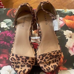 Torrid Leopard Print Heels